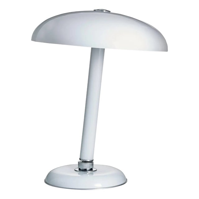 Snodo Carlo Moretti Contemporary Milk White Murano Glass Table Lamp For Sale