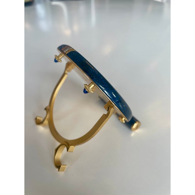 Metal Picture Frame from Les Mushes de Cartier, 1980 For Sale - Image 7 of 11