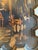 Vintage English Queen Anne Chinoiserie Black Lacquer Table For Sale - Image 4 of 8