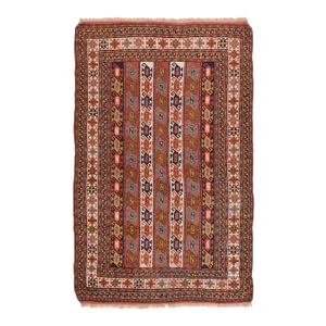 Vintage Kazak Design Rug 4' x 6'3''
