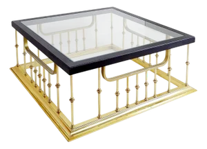 Large Square Coffee Table, 1960s