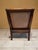 1990s Empire Revival Leather and Mahogany Library Armchair For Sale - Image 5 of 12
