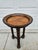 Hooker Furniture Round Barley Twist Side Table Stylized Palm Tabletop For Sale - Image 4 of 10