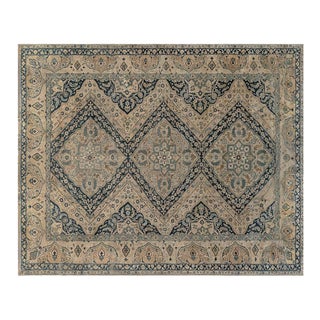 Authentic Early 20th Century Persian Tabriz Handmade Carpet For Sale