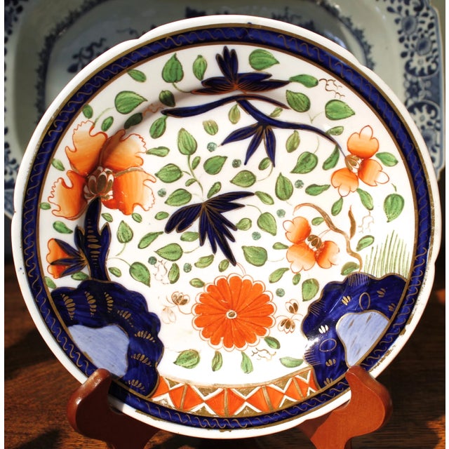 Coalport Porcelain Early 19th Century Coalport Imari Plates - Set of 3 For Sale - Image 4 of 15