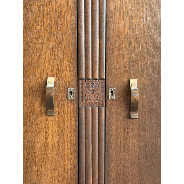 1940s Art Deco Waterfall Cabinet For Sale - Image 17 of 18