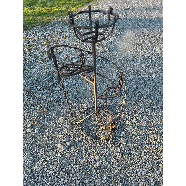 1960s 1960s Spiral Plant Stand For Sale - Image 5 of 5