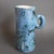 Blue French Decorative Pitcher by Jacques Blin, 1960s For Sale - Image 8 of 18