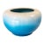 Early 20th Century Japanese Blue and White Awaji Glaze Bowl For Sale