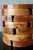 Late 20th Century Stacked Teak Wood Block Round Pedestal Stool Bench For Sale - Image 9 of 9