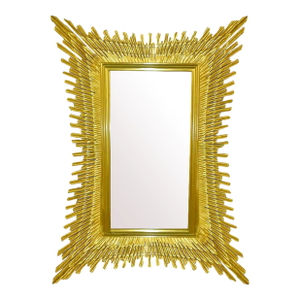 Delphic Rectangular Sunburst Mirror