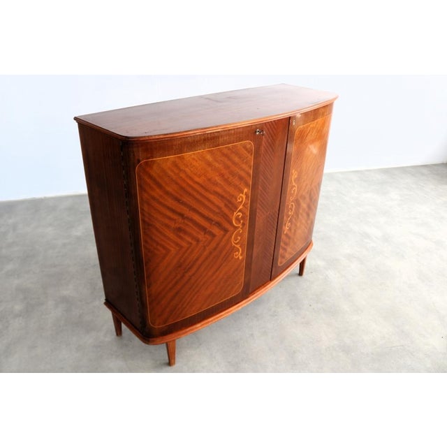 Vintage Wall Cabinet from Bjästa, Sweden, 1950s For Sale - Image 4 of 10