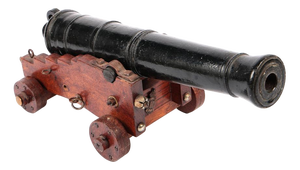 Victorian Naval Bronze Cannon