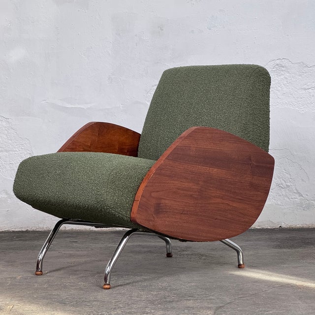 Type 360 Lounge Chairs attributed to Janusz Różański, 1960s, Set of 2 For Sale - Image 12 of 13