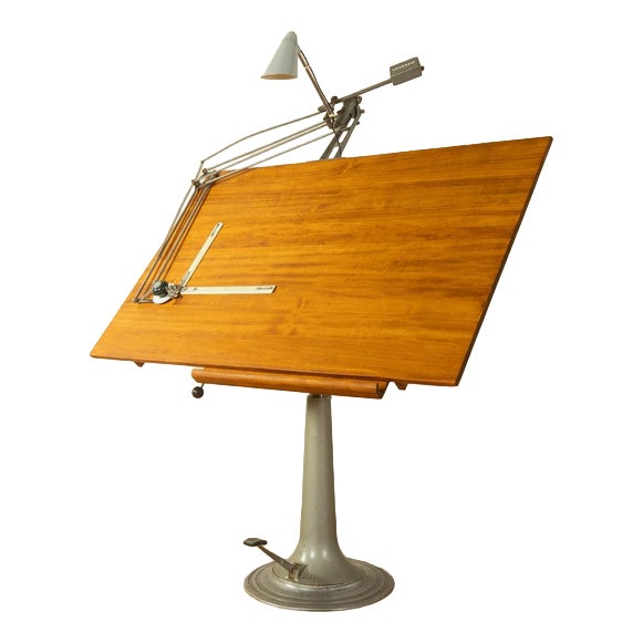 Drawing Table by Domkraft Ab Nike Eskilstuna, 1950s For Sale