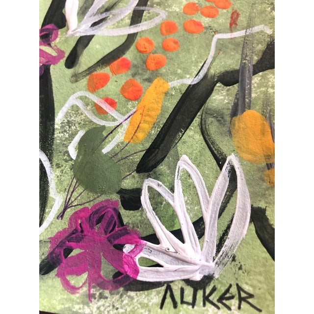 “Little Garden” Contemporary Original Painting by Cassandra Auker For Sale - Image 4 of 7