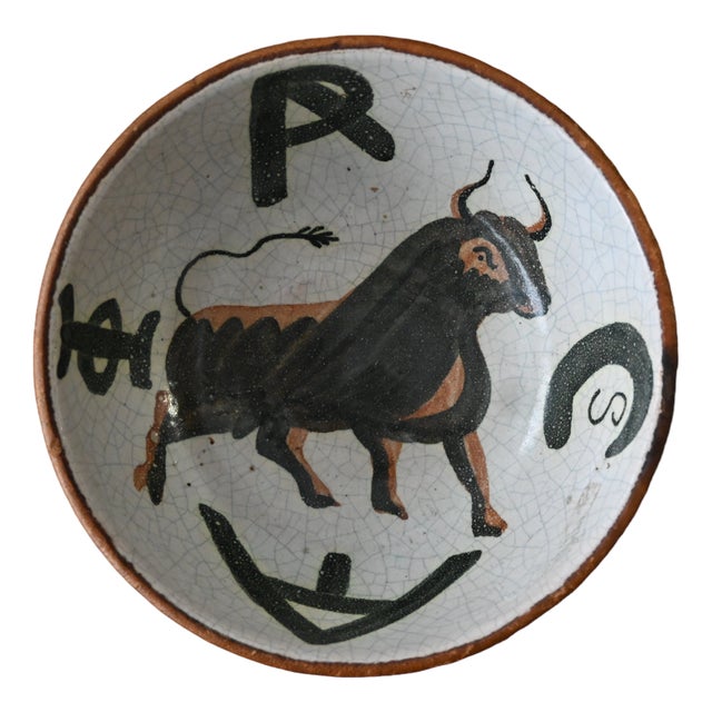 Bull Bowl in Ceramic from Pablo Picasso For Sale