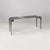 Italian Modern Console in Steel and Glass, 1970s For Sale - Image 4 of 9