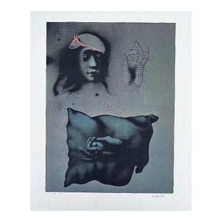 Paul Wunderlich 38 La Jeune Durer Sa Main Et Son Coussin For Sale