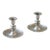 Vintage Pewter Chambersticks – Set of 2 For Sale