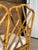 Tan Vintage Rattan Chippendale Fretwork Settee Bench With New Sunbrella Cushion For Sale - Image 8 of 12