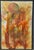 Christoph M. Gais, Triptych, 1988, Oil Painting on Canvas, Framed, Set of 3 For Sale - Image 3 of 13