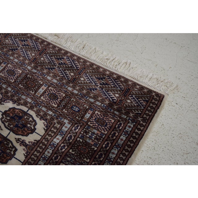 Vintage Approx. 6x9 Hand Woven Wool Rug For Sale - Image 4 of 5