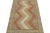 Tribal 1950s Vintage Gabbeh Rug in Beige-Brown and Red Chevron Patterns For Sale - Image 3 of 8