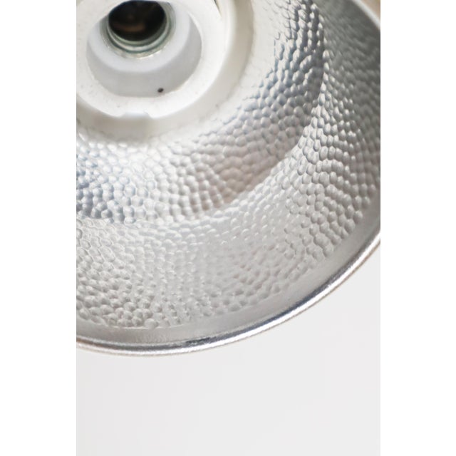 1960s Space Age Ball Pendant Lamp in Chrome with Reflector, 1970s For Sale - Image 5 of 10