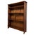 A handsome and well-crafted 20th-century open bookcase, beautifully constructed in oak and distinguished by its generous...