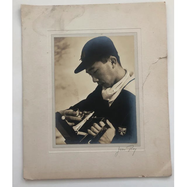 Photography 1930s Photographer Self Portrait Photo For Sale - Image 7 of 8