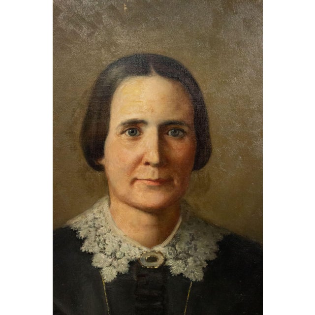 American Victorian Lady Portrait Chairish