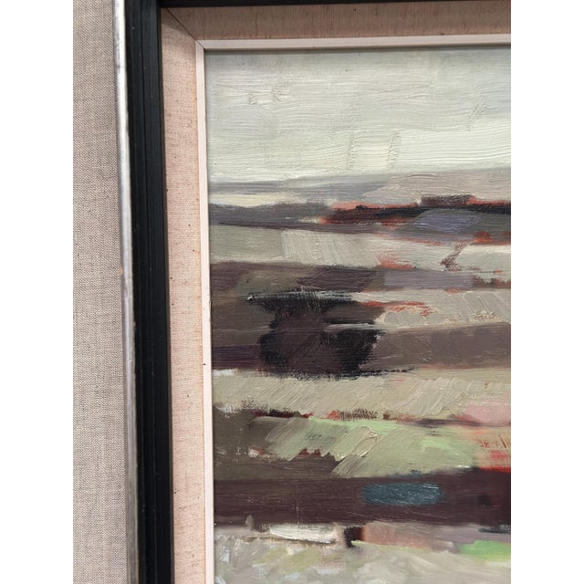 Evert Färhm, Field Patches, 1968, Oil on Panel, Framed For Sale - Image 13 of 18