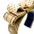 Burberry Burberry Nova Plaid Vintage Silk Necktie Cuff Bracelet For Sale - Image 4 of 4