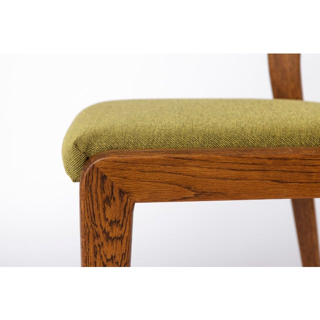 Mid-Century Modern German Dining Chairs in Oak, 1970s, Set of 6 For Sale - Image 9 of 10