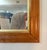 Wood English Rectangular Mirror With Maple and Giltwood Frame (H 30 5/8 X W 23 1/4) For Sale - Image 7 of 9