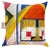 Sixties Cube Cushion Cover by F.Roze For Sale