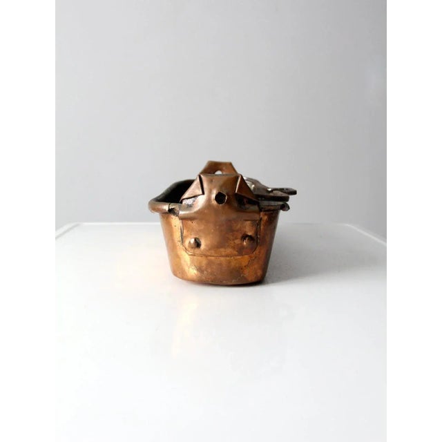 Antique Copper Fish Kettle or Poissoniere For Sale - Image 11 of 13