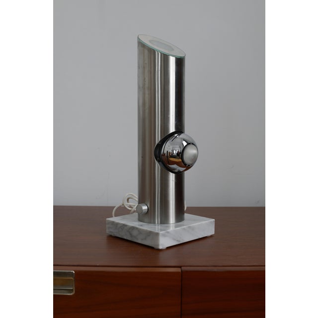 Mid-Century Modern 1969 Angelo Lelii Table Lamp, Model 500 for Arredoluce, Italy. For Sale - Image 3 of 6