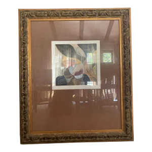 Mid 20th Century Large Abstract Still Life Framed Print