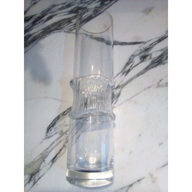 Rosenthal Studio Line Crystal Clear Wave Vase Chairish