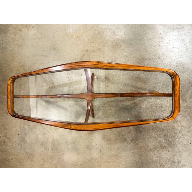 Giuseppe Scapinelli Sculptural Wooden Coffee Table, Brazil, 1950s For Sale - Image 10 of 13