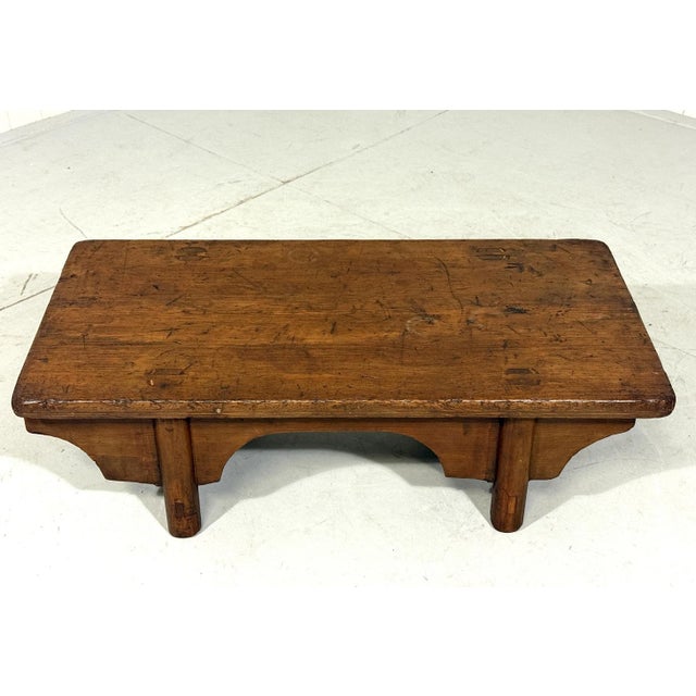 Low Antique Rustic Coffee Table, 1900s For Sale - Image 12 of 18