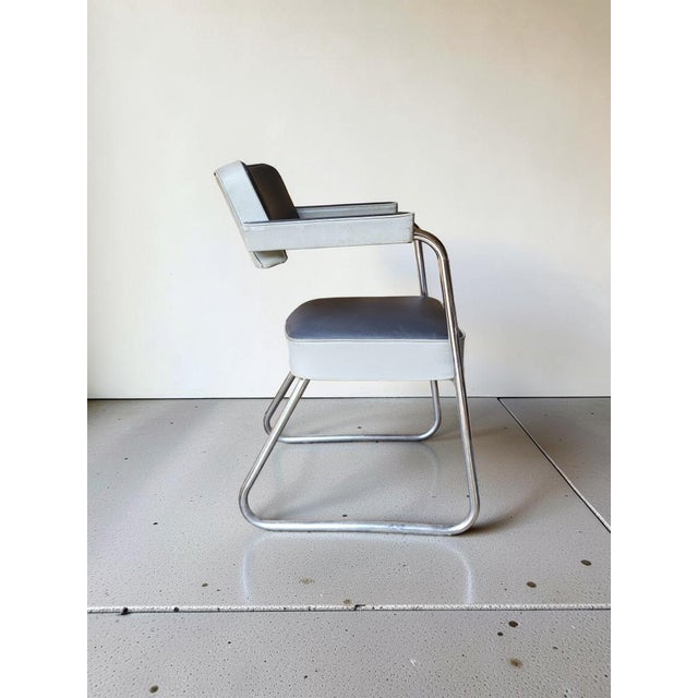 Armchairs in the style of Pullman Roneo, 1950s, Set of 2 For Sale - Image 6 of 11