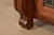 Antique Arts & Crafts Carved Oak Sideboard or Bar Cabinet With Stained Glass Doors, Newly Refinished For Sale - Image 11 of 15