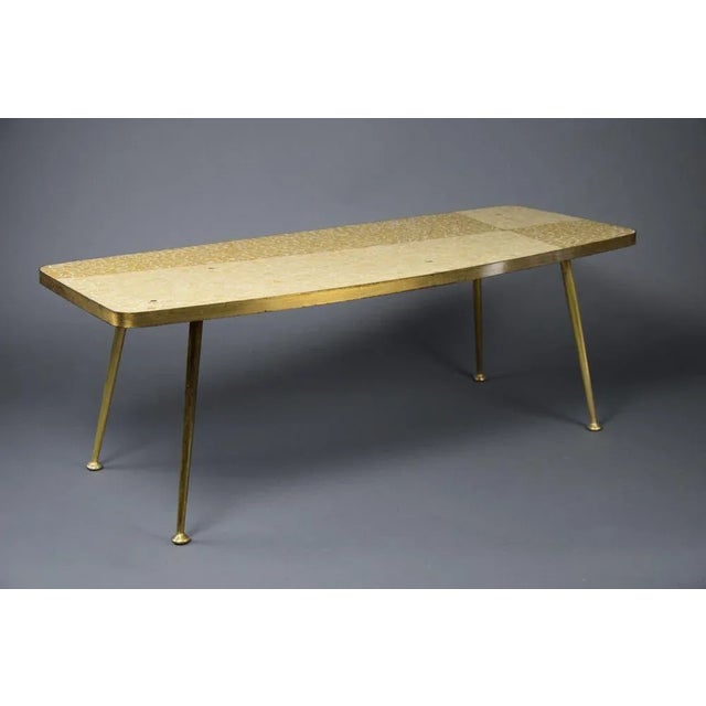 Mid-Century Modern Yellow Coffee Table by Berthold Müller, 1960 For Sale - Image 10 of 10