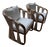 Palecek Strings Attached Arm Chair, Light - Set of 2 For Sale