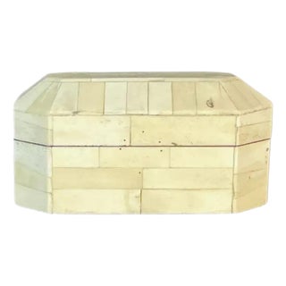 Anglo-Indian Inlaid Bone Box For Sale
