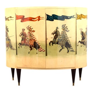 Italian 1960s Bar Cabinet by Aldo Tura