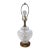 1970s Waterford Cut Crystal Apple Table Lamp For Sale